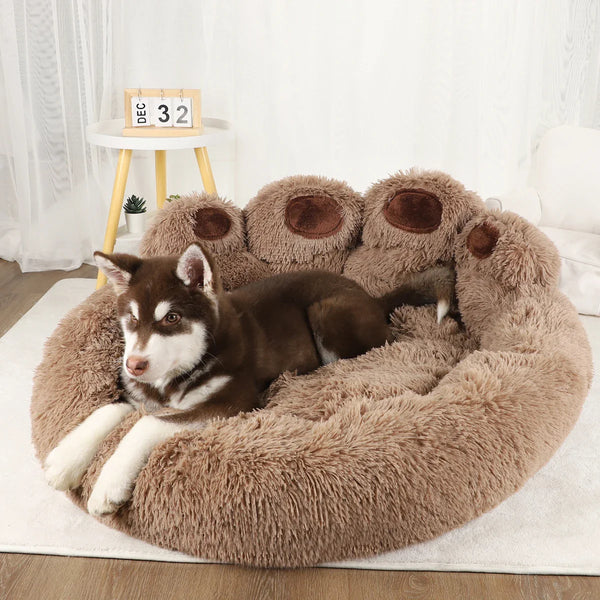 Fluffy Winter Dog Bed